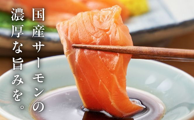 G5602-2 シャインサーモン 380g以上【国産 小分け さーもん 鮭 さけ シャケ しゃけ 冷凍 サイズ不揃い 訳あり】