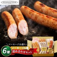 ソーセージ 6種 セット シャルキュトゥリ・コイデ ウィンナー ウインナー ポークウインナー フランクフルト 食べ比べ 食べ比べセット 詰め合わせ ギフト 贈答 加工品 加工食品 つまみ おつまみ おかず 冷凍 冷凍配送 愛知 愛知県 日進市
