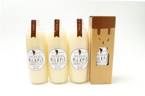 ジャージーミルクピス(500ml×4本セット)化粧箱入  ミルクピス 乳製品 丹後ジャージー牧場 ミルク工房そら ジャージー牛乳の美味しさ広がる 乳酸菌ドリンク 乳酸菌飲料　TJ00017