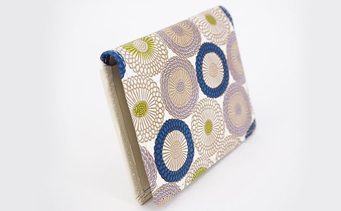 パスケース 笠菊 水明 文庫屋大関 名刺入れ カードホルダー 名刺ケース 名刺ホルダー カード入れ 定期入れ 定期ケース 雑貨 生活雑貨 小物 革小物 革製品 本革 日用品 民芸品 工芸品 東京 東京都 墨田区