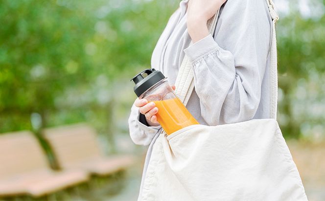 ボトルブレンダー IBB-601-H ダークグレー アイリスオーヤマ 電動ミキサー ジュースミキサー ミキサー ボトル ジューサー ブレンダー 氷も砕ける 食欲の秋特集 