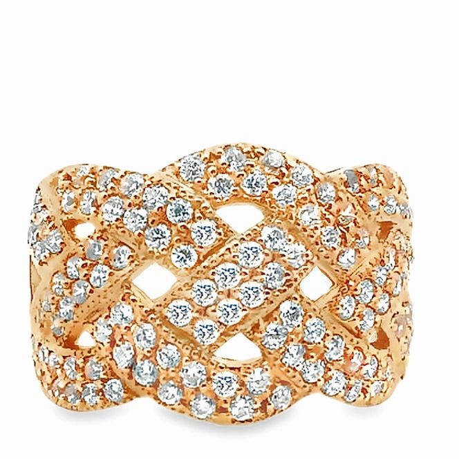 K18ＰＧ DIA RING  1.0CT　1本 RATA-20DI-R 188-133