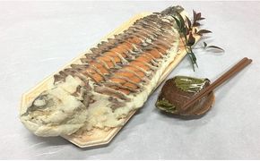 近江本にごろ　ふなずし　めす【800g】【AD26W】（滋賀県　近江八幡市）