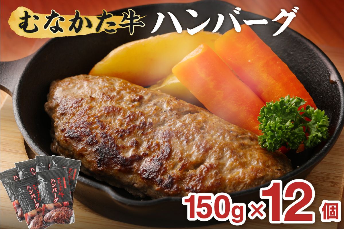 むなかた牛 ハンバーグ 6個セット[道の駅むなかた]