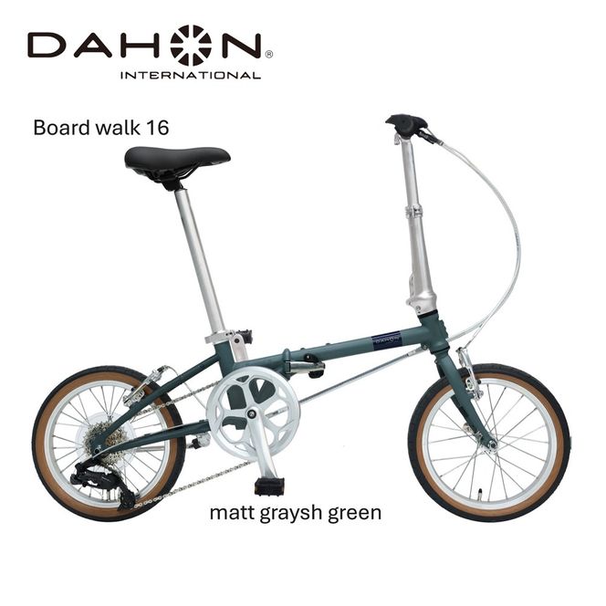yOdlsszDAHON Int Folding Bike Board walk 16@Matt Graysh Greenylss ŐlC̕ԗi cY ܂ݎ] ] ܂肽ݎ] ܂肽ݎ] Od lssӂ邳Ɣ[Łz