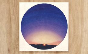 センテンヤアートパネル　『そらもよう』−夜明け− 絵画 和紙 印刷 木製パネル シンプル 洋風 和風 