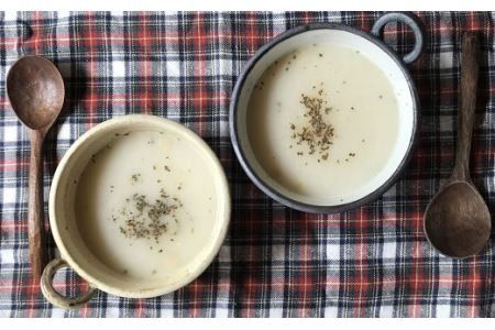 とんすいペアセット アイボリー＆アイアンブラックシリーズ《糸島》【うつわと手仕事の店 研】 [ARD007] 器 陶器 食器 クラフト 手作り うつわ スープマグ 小鉢 皿 ボウル 陶磁器