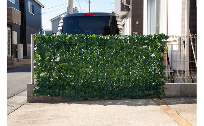 ＤＥＣＯ ＧＲＥＥＮ フェンス＆シェード GS-200G グリーン グリーンシェード  アイリスオーヤマ 1m×2m 日よけシェード ベランダ目隠し 窓 ベランダ 庭 グリーンカーテン グリーンフェンス サンシェード フェイクグリーン