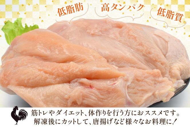 鶏肉 12回 定期便 宮崎県産 若鶏 むね肉 2kg 計 24kg [エム・ティ・シー 宮崎県 日向市 452061741] 小分け むね ムネ ムネ肉 冷凍 肉 ふるさと納税 胸 宮崎