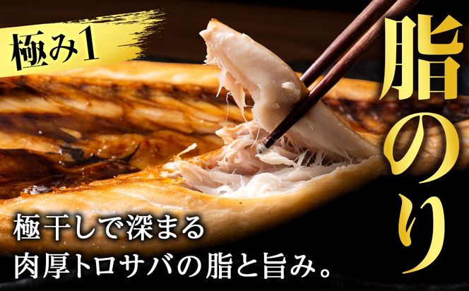 究極の干物専門店が作る至高の極干　特大とろさば　1枚　SH001