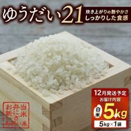 ★新米 令和8年★ 米 5kg 白米 「ゆうだい21」 ＼先行予約／ 山﨑観光農園 栃木県 益子町 ふるさと納税 お米 ゆうだい21 白米 精米 5キロ 令和8年産 先行予約 (AU058-12)