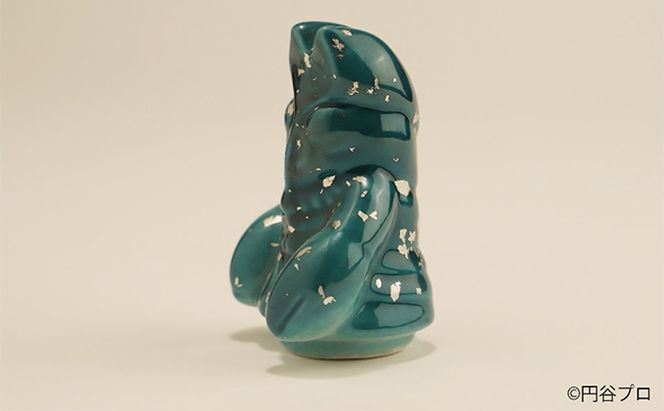 九谷焼　バルタン星人　銀ちらし a05 工芸品 焼き物 キャラクター キャラ ヒーロー アニメ インテリア 置き物 雑貨 シリーズもの テレビアニメ ウルトラマンシリーズ 敵 