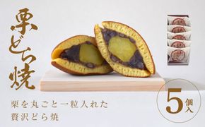 栗どら焼 5個入【ギフト プレゼント 贈り物 お中元 お歳暮 お持たせ おかし お土産 スイーツ 手土産 贈答品 大阪府 門真市 】 272230_CD007