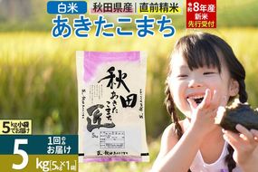 【白米】＜令和8年産 新米予約＞ 秋田県産 あきたこまち 5kg (5kg×1袋) 5キロ お米 匠 [サンファーム西木 米5kg 米 5kg 米　5kg 白米 あきたこまち ごはん 米 お米 精米5kg]|02_snk-010301