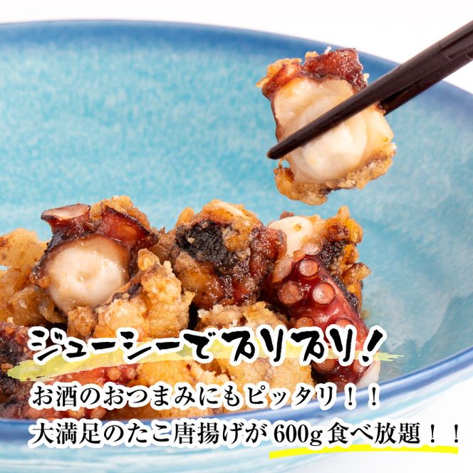 淡路島産 明石たこ唐揚げ（600g）タコ