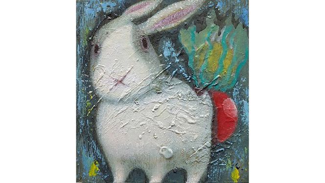 【 限定１点 】うさぎ・赤カブ [BG102-NT]