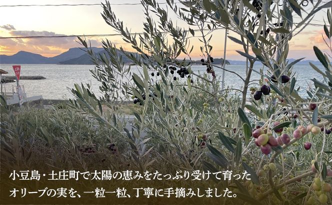 ー手摘みー　小豆島産オリーブを100％使った　「エキストラバージンオリーブオイル　45g」　2本セット