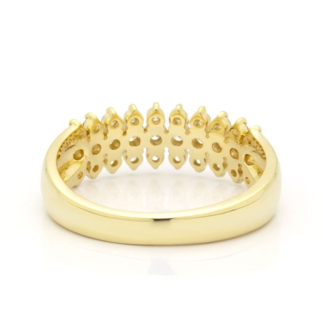 K18YG ダイヤモンド 0.5ct パヴェリング KR-471 SWBO003