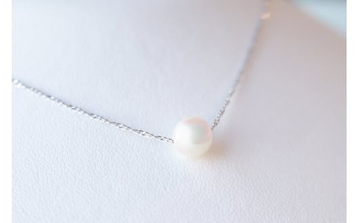 20-44あこや真珠SVスルーペンダント