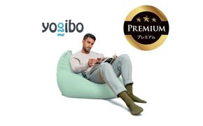 Yogibo Mini Premium（ヨギボー ミニ プレミアム）＜ミント＞【ビーズクッション ビーズ 座椅子 椅子 クッション ビーズソファー ビーズソファ 新生活 プレゼント インテリア 家具 ベッド ゲーム】-[G774-17]