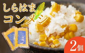 しらはまコンメシ 2袋 セット わかやましらはま農家 特製 炊き込みご飯の素 304018_DK01