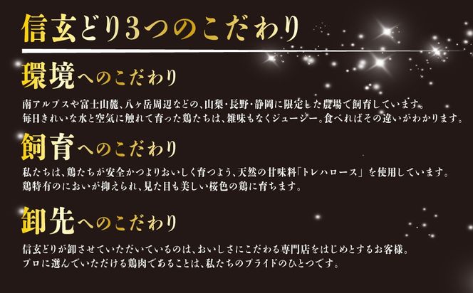 冷凍　信玄どりもも肉・むね肉切身セット 120-005