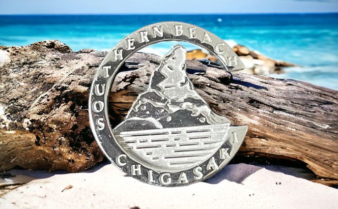 茅ヶ崎サザンCえぼし岩イヤリング 