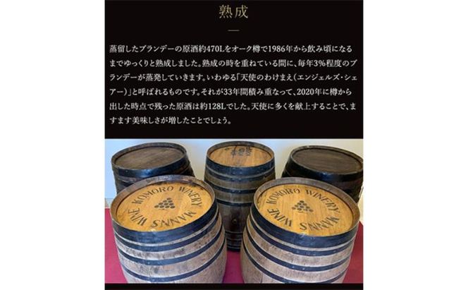 ソラリス ブランデー 龍眼 1989 700ml×1本 マンズワイン ご当地 取り寄せ お酒 アルコール 長野県 小諸市