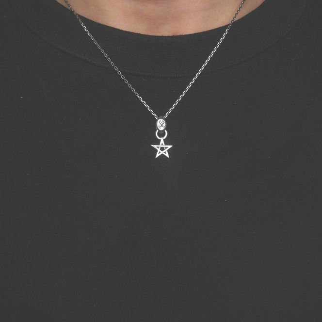 Small pentagram pendant