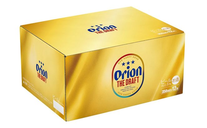 【オリオンビール】オリオン ザ・ドラフト（化粧箱入り）〔350ml×12本〕県認定返礼品