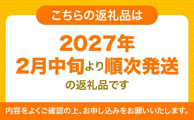 【先行予約】産地直送！愛媛県産しらぬい（不知火） 5kg（2027年2月中旬より順次発送） IKTF017