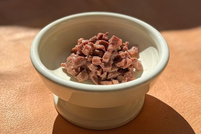 脊振ジビエの YUMYAM.INOSHISHI  MEAT to MEET(100g×3袋)【ジビエ イノシシ ペットフード おやつ 低カロリー 高タンパク】(H121103)