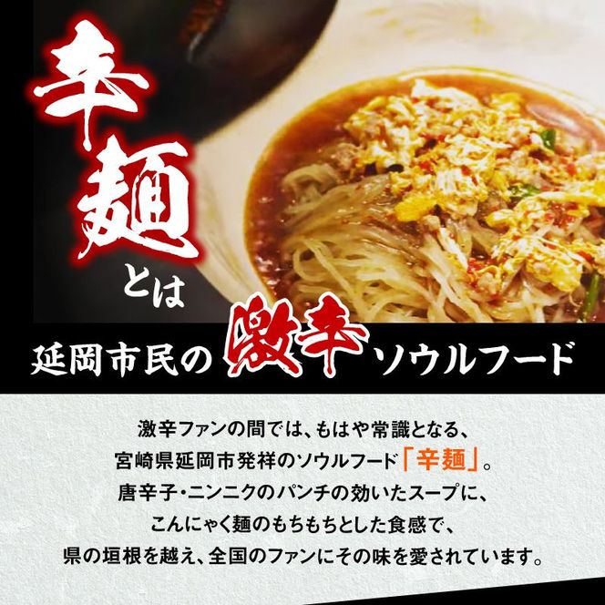 辛麺4食・なんこつ1セット【6ヶ月定期便】 N040-YG0210