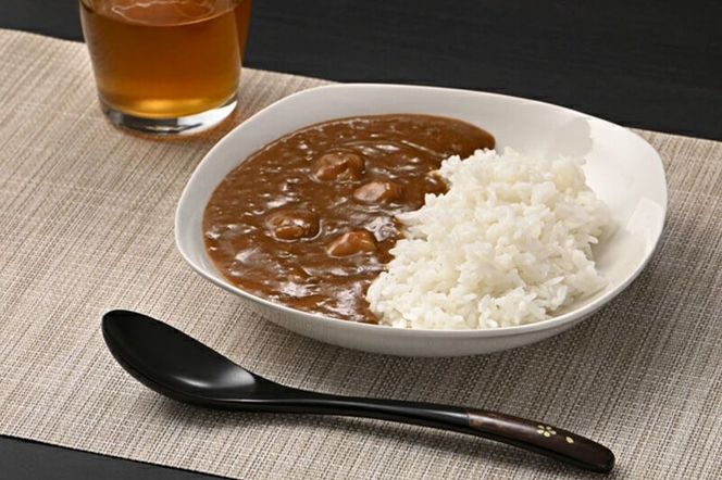 角館樺細工《樺細工 八柳》漆 ため塗 木製カレースプーン ゆうパケット 角館工芸協同組合 [伝統 工芸品 樺細工 秋田県 仙北市 八柳 日用品 雑貨 カトラリー 食器]|02_kdk-978001