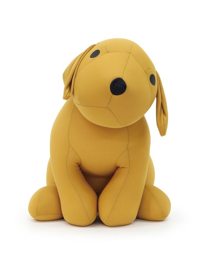 MOGU おすわりラブラ キャメル