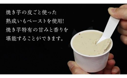 牛久市産 紅はるか 使用 焼き芋アイス 16個 入り アイスクリーム さつまいもスイーツ 焼き芋味 べにはるか 夏 アイス ギフト さつま芋 味 焼き芋 味 サツマイモ 冷凍 贈り物 [EJ010us]