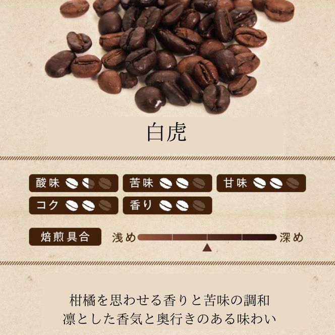 豊臣珈琲 白虎 豆 計1kg エチオピア／ガテマラ産｜豊かな香り おいしい おうちカフェ 新鮮 香り コク 高級 プレゼント コーヒー鑑定士 厳選 大容量 drip coffee [2598]