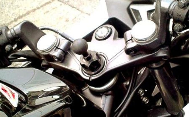 マルチマウントベースφ25　Honda（ホンダ）NSR250R CBR250R（2010～）CBR600RR他用 NAVI-MS-M24B25 雑貨 日用品