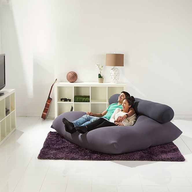 Yogibo Double Premium ライトグレー