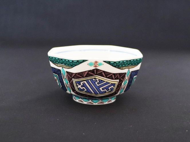 九谷焼　3.2号小鉢揃　古九谷風　 a01 食器 キッチン雑貨 キッチンアイテム 雑貨 小物 お皿 小皿 食卓 テーブルコーディネート 