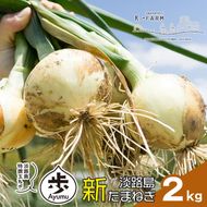 【新玉ねぎ】淡路島たまねぎ 歩-AYUMU- 2kg【発送時期：2026年3～6月頃】玉ねぎ
