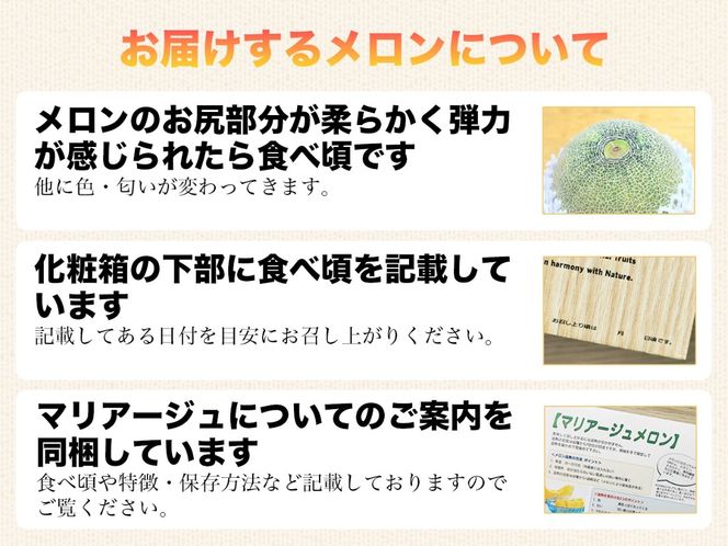 【期間限定】【数量限定】磐梯町産 赤肉メロン 『マリアージュ』 1 玉 5L サイズ　※8月10日以降順次発送