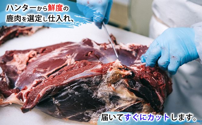 北海道 湧別町産 エゾ鹿肉 ロース (ブロック) 900g【 お肉 ジビエ 鹿 しか肉 シカ肉 エゾシカ エゾシカ肉 もも肉 エゾ鹿 冷凍 低カロリー ヘルシー 国産 産地直送 オホーツク 】