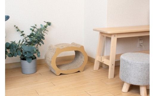 独自加工！段ボール爪とぎ（大）