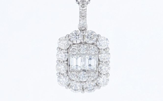 J104 アルカンシェル プラチナダイヤペンダント（計 1.00ct）