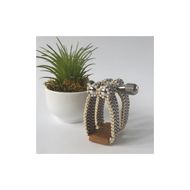 リガチャ【SANADA】　アルトサックス用（エボナイトサイズ） ［195S14］ リガチャ SANADA アルトサックス用 エボナイトサイズ 選べる デザイン 市松 茶 緑 緑茶 アルトサックス マウスピース チタンリング 音質向上 音質改善 耐久性 着せ替え可能 洗濯可能 洗える 紐 楽器アクセサリー 楽器パーツ 愛知県 小牧市 送料無料