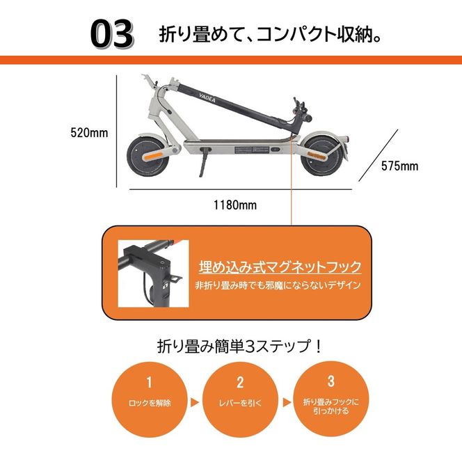 【特定小型原付モデル】【２台セット】公道走行が可能な電動キックボード YDX3【ハセガワモビリティ×YADEA】（800-4）