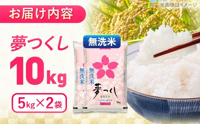 夢つくし無洗米10kg　《築上町》【酒見食品工業株式会社】 米 こめ 無洗米[ABER006]