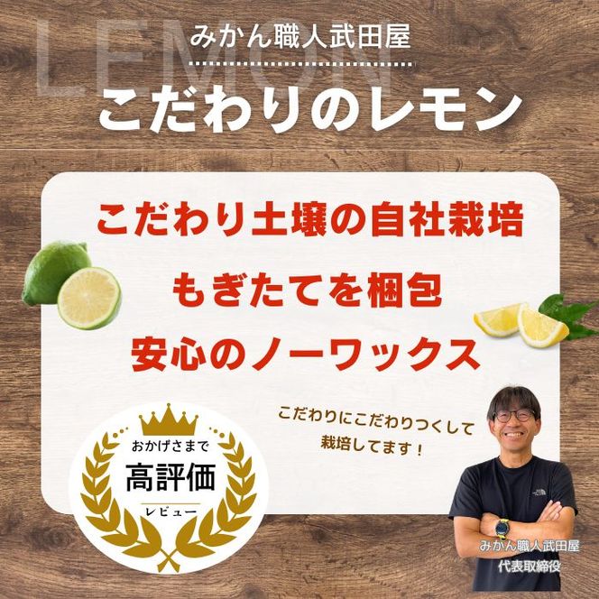 訳あり レモン（イエローレモン） 1kg りのか 減農薬 レモン イエローレモン 農家直送 こだわり らんきんぐ 柑橘 かんきつ 檸檬 果物 くだもの 果実 国産 フルーツ 有名 愛媛 ブランド 愛媛県産 瀬戸内 ビタミン 美味しい 生産者 直送 産直 無添加 レモンサワー ジュース チューハイ 愛媛県 愛南町 みかん職人武田屋