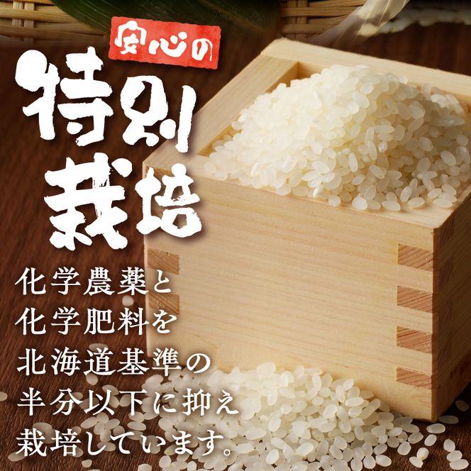 《令和7年産》特別栽培米ななつぼし 10kg×3ヵ月定期便 | 16年連続特A ブランド米 白米 精米 米 お米 こめ 減農薬 単一原料米 ご飯 北海道米 北海道 滝川市
